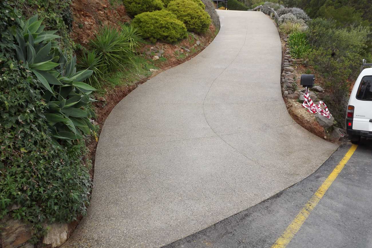 Concrete Ideas For Steep Driveways Panorama Concrete