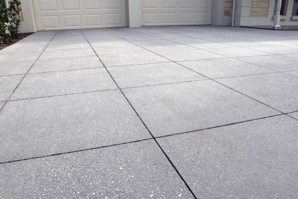 Milled and Sandblasted - Exposed Aggregate Concrete