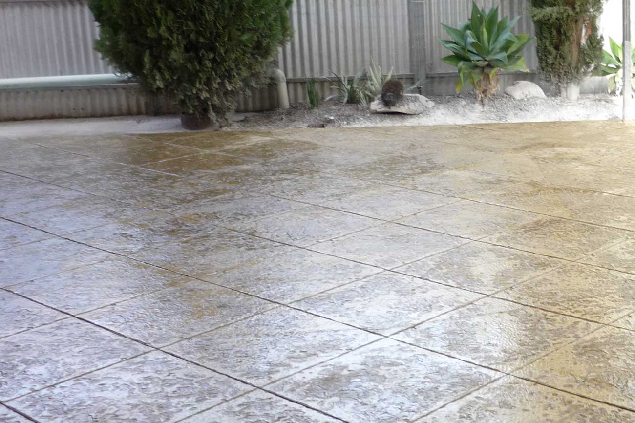 Tile Finish - Stamped Concrete