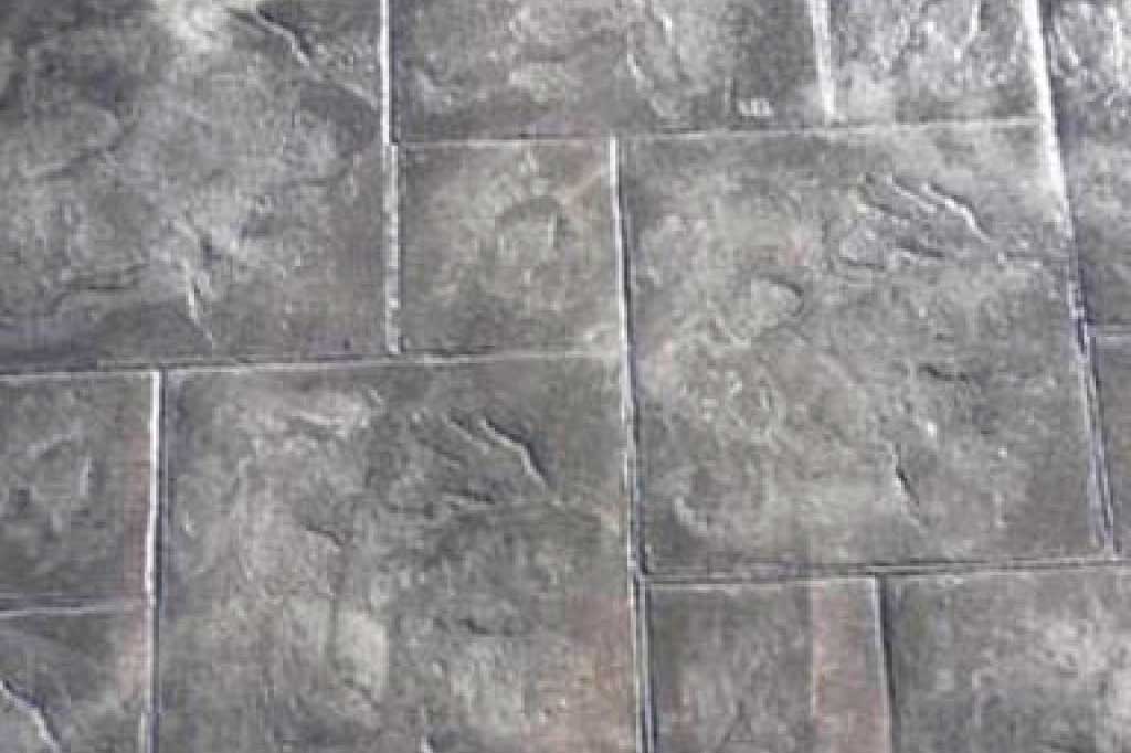 Slate finish - Stamped Concrete